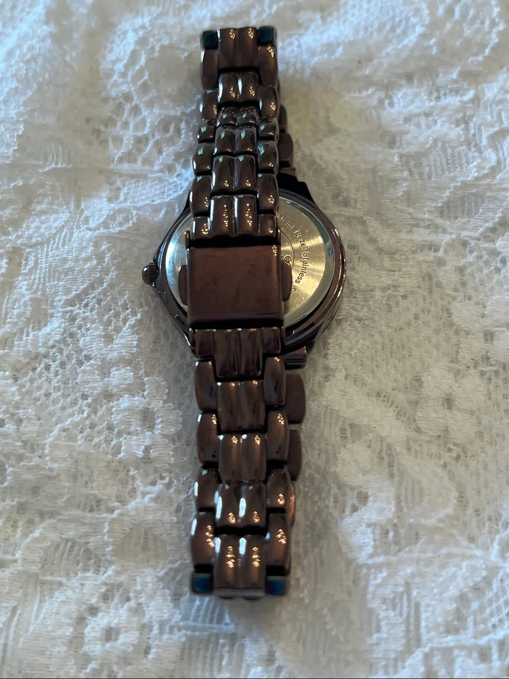 Armitron Brown Crystal Bracelet Watch